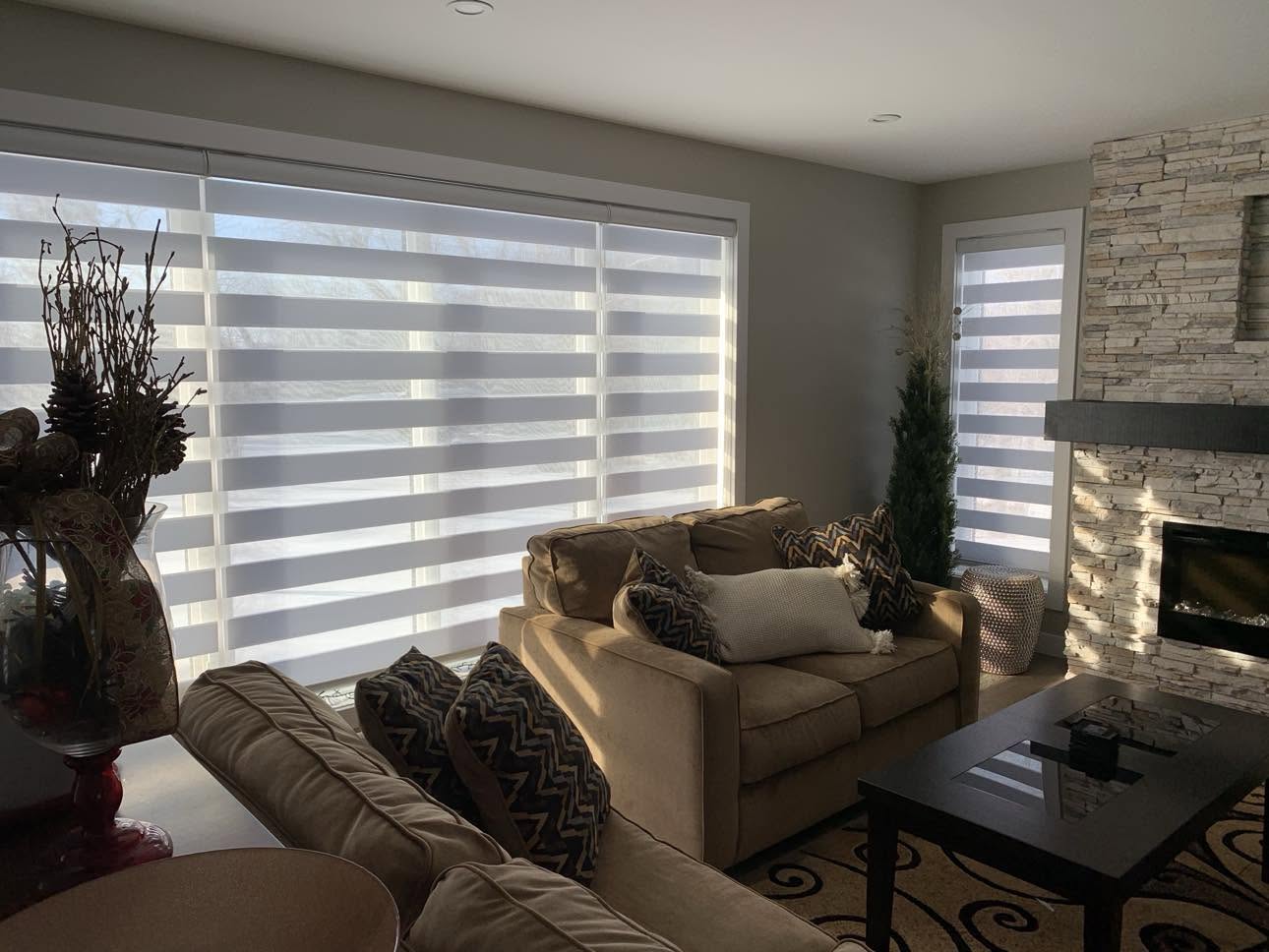 Living Room · Full Wall Zebra